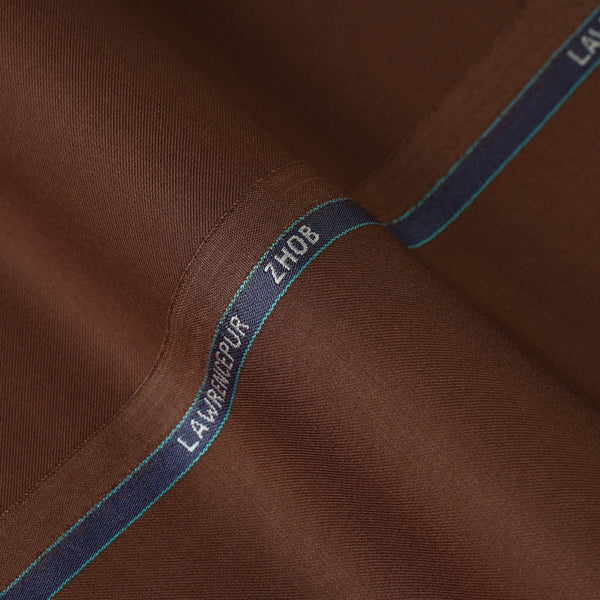 Plain Tawny Brown, Poly Viscose, Zhob Winter Shalwar Kameez Fabric