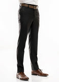 Plain-Charcoal Grey,Tropicle Exclusive Wool Blend Formal Trouser