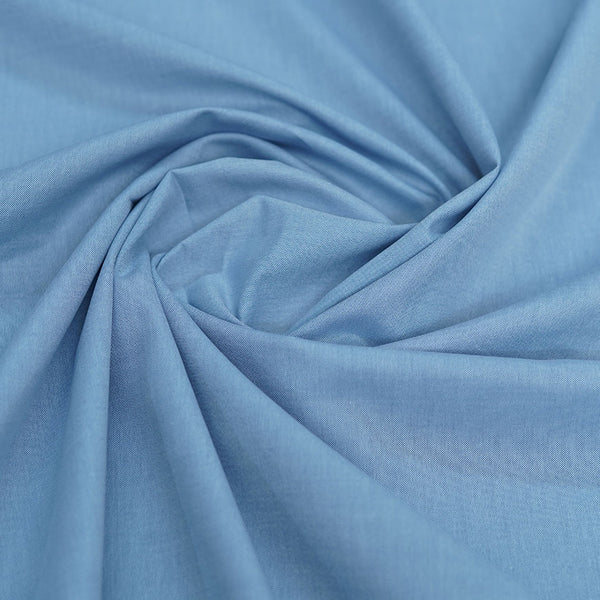 Dark Grey Plain Oxford Shirting Fabric