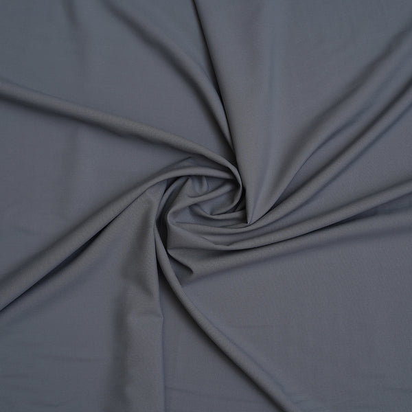 Fabric - Sharda Silver  Plain