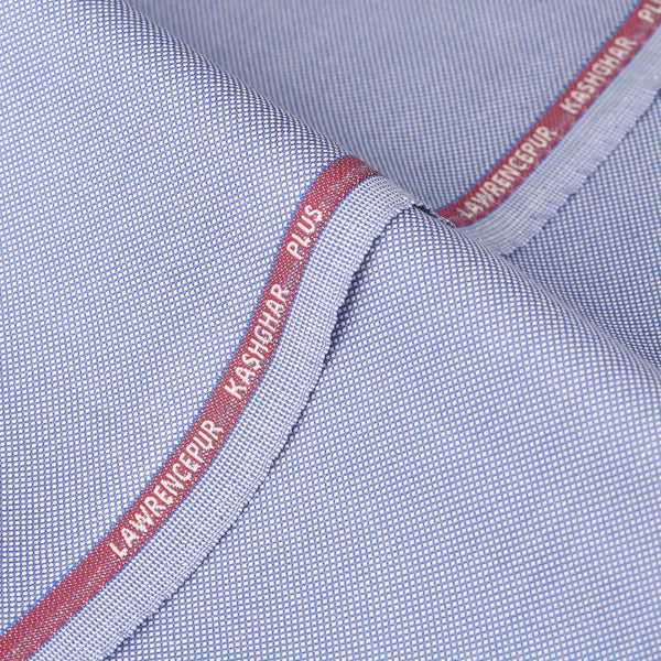 Textured Sky Blue Kashghar Plus Winter Shalwar Kameez Fabric