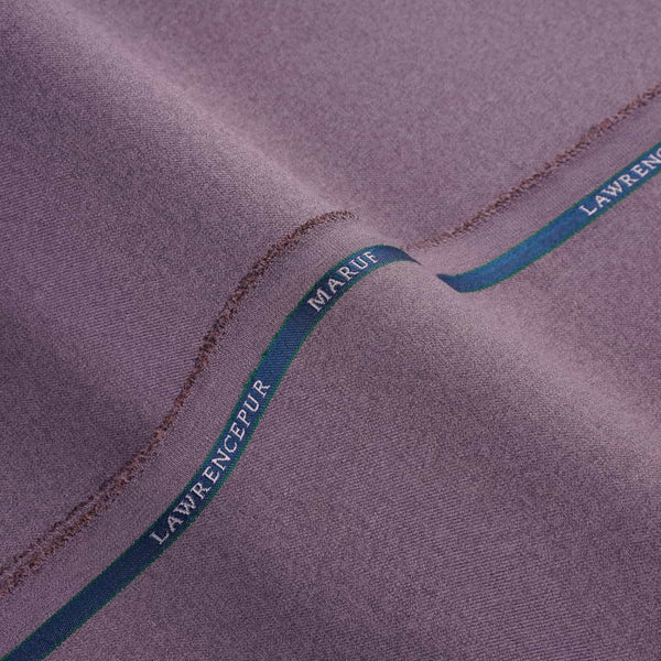 Plain Melange-Lavender, Poly Viscose, Maruf Winter Shalwar Kameez Fabric