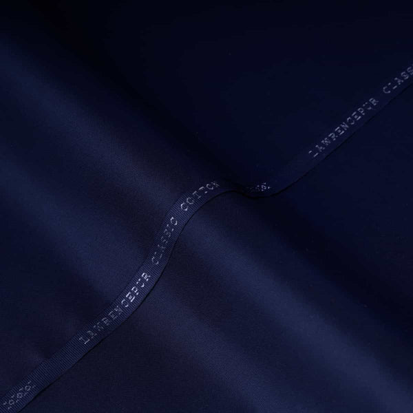 Royal Blue Plain Classic Cotton Shalwar Kameez Fabric