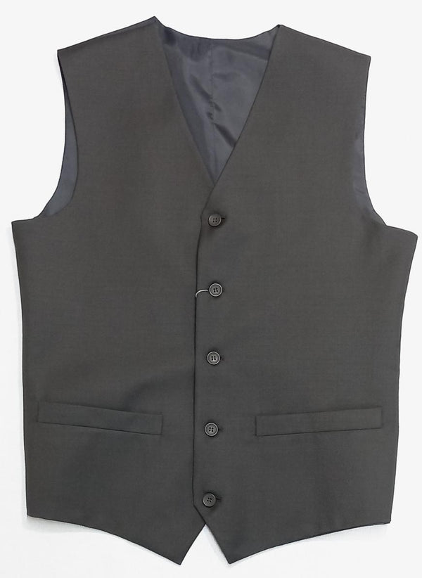 Plain-Brown, Tropical Exclusive Wool Blend Vest