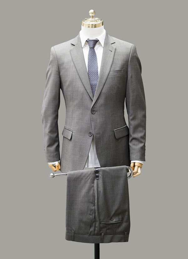Umber Brown Plain Tropical Exclusive 2-Piece Suit