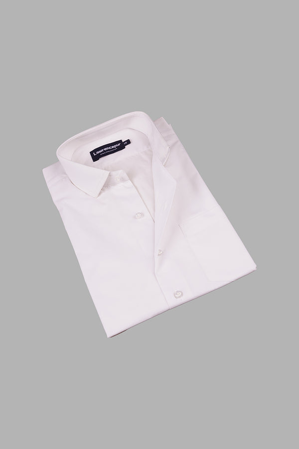 Charlie White Plain Half Sleeve Shirt
