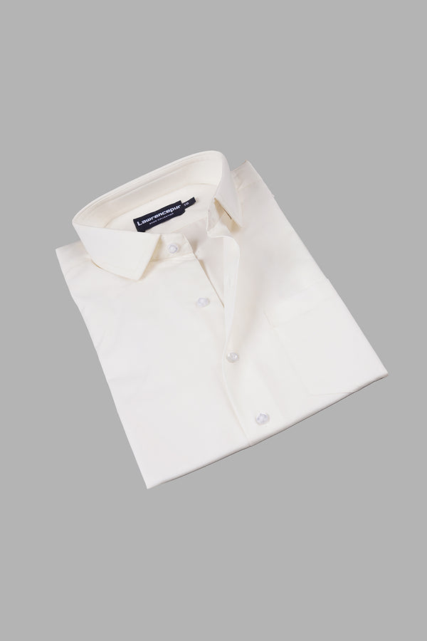 Off-White Half Sleeve Shirt - Casual & Comfortable