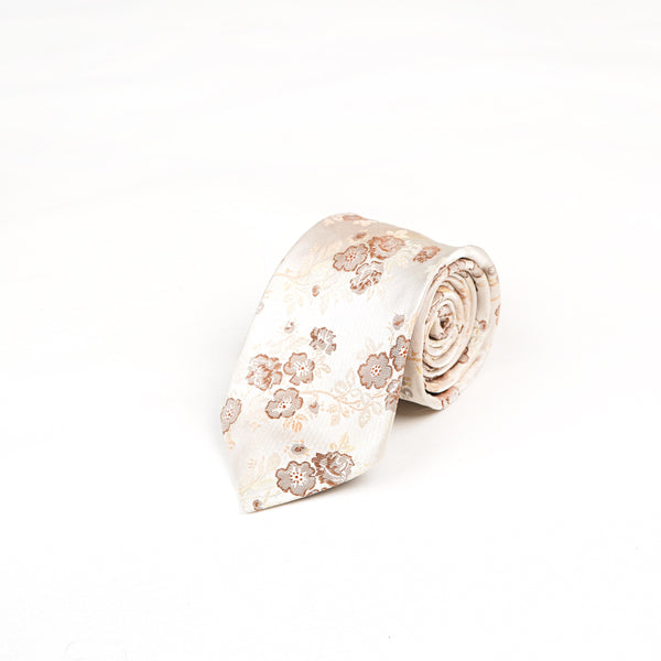 Cream Design Silk Rich Tie