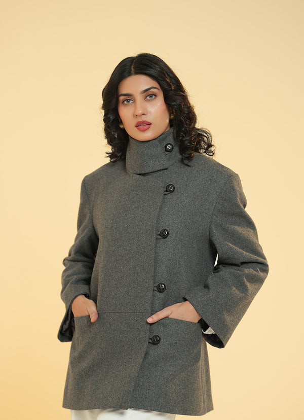2010-22512-020-0-002 L-Jacket PV Jacketing Fabric Poly Viscose Grey IMP 2