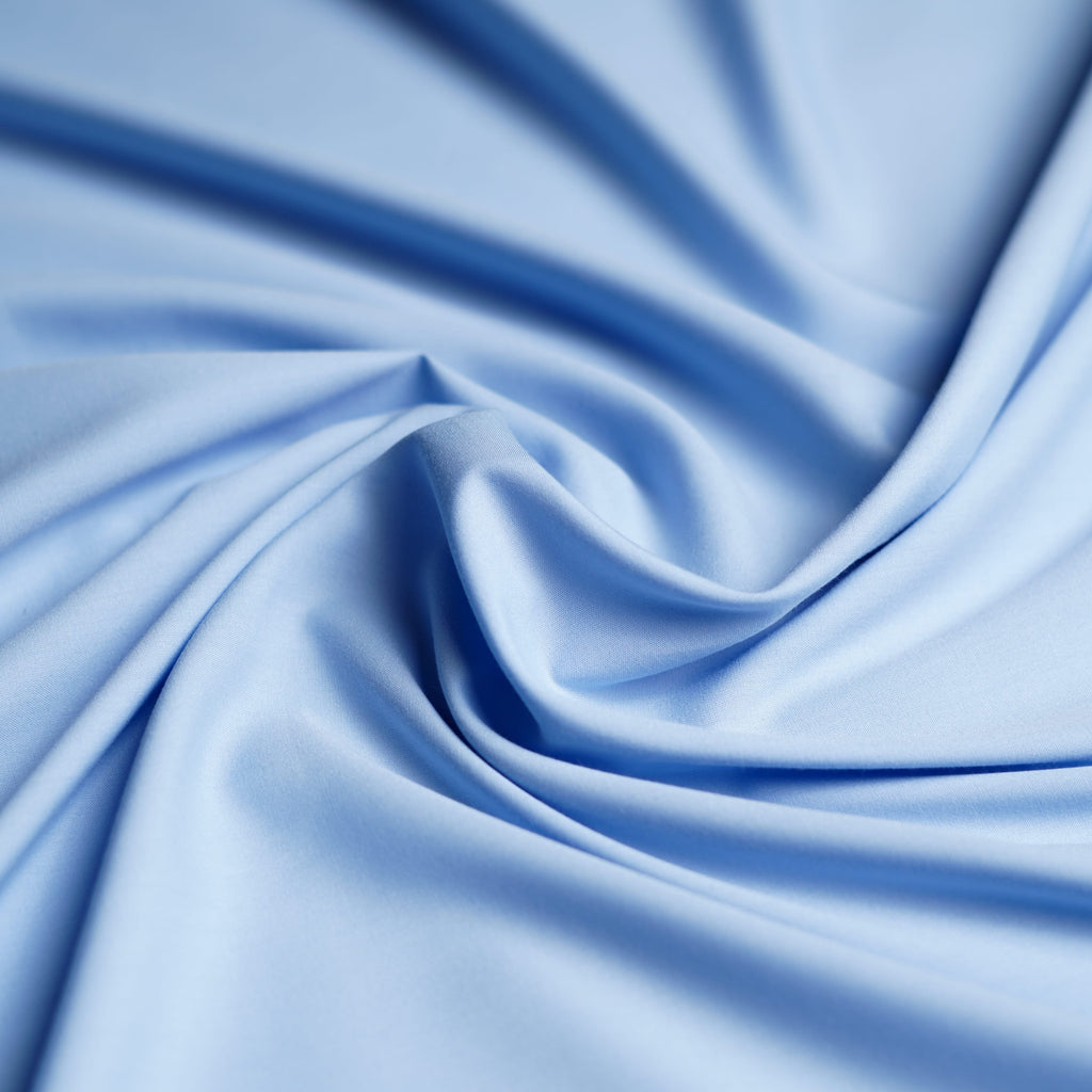 Sky Blue Plain Summer Comfort Wash N Wear Shalwar Kameez Fabric 