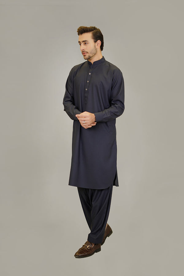 Shalwar Kameez - Zhob Blue Plain