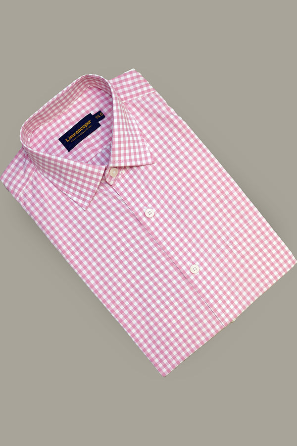 Formal Shirt - Supernova Light Pink Checks