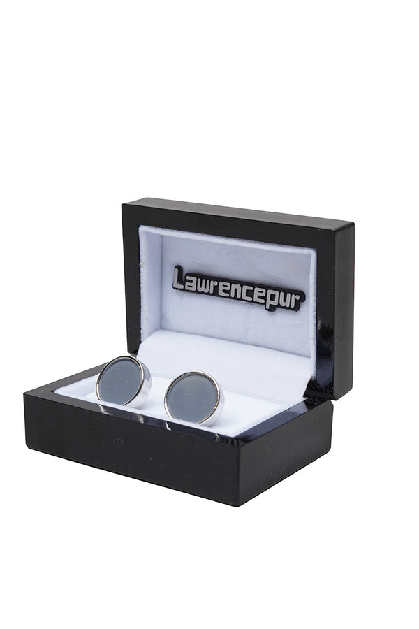 Cufflinks - Luxury Collection Silver Circle