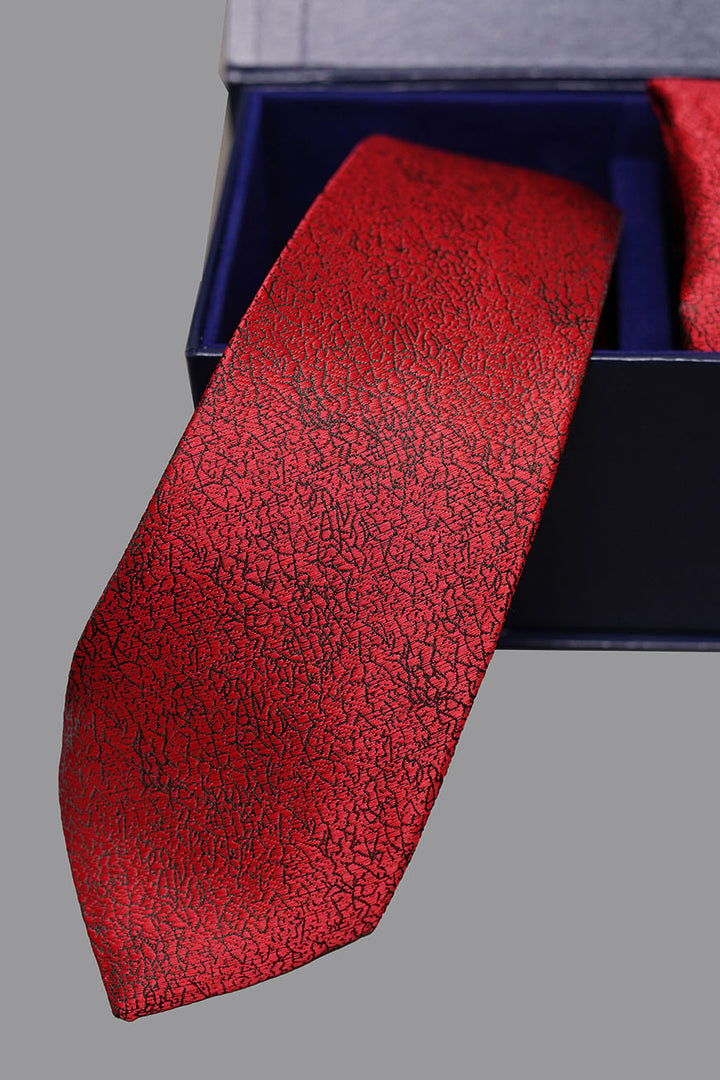 Close-up fabric pattern – tie and square, design 16-