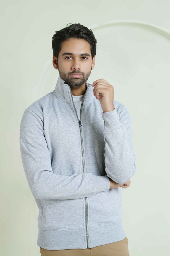 2080-05604-020-0-001 L-Zipper Mock Fleece Poly Wool Grey Winter-5