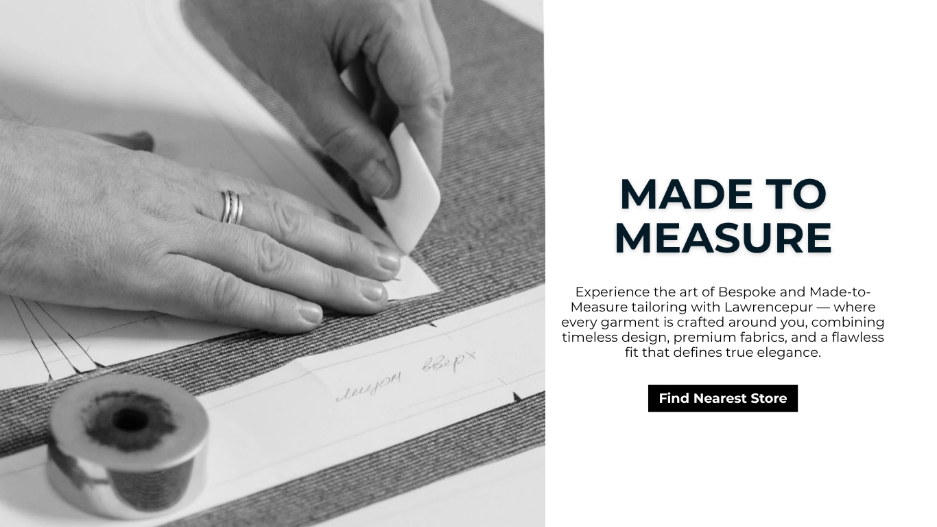 "Premium Made to Measure Tailoring Service in Pakistan - Custom Suits & Formal Wear"