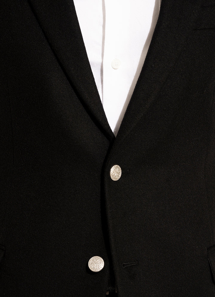 2210-05602-010-0-000 L-Jacket Woolen Fleece Poly Wool Black Winter 4