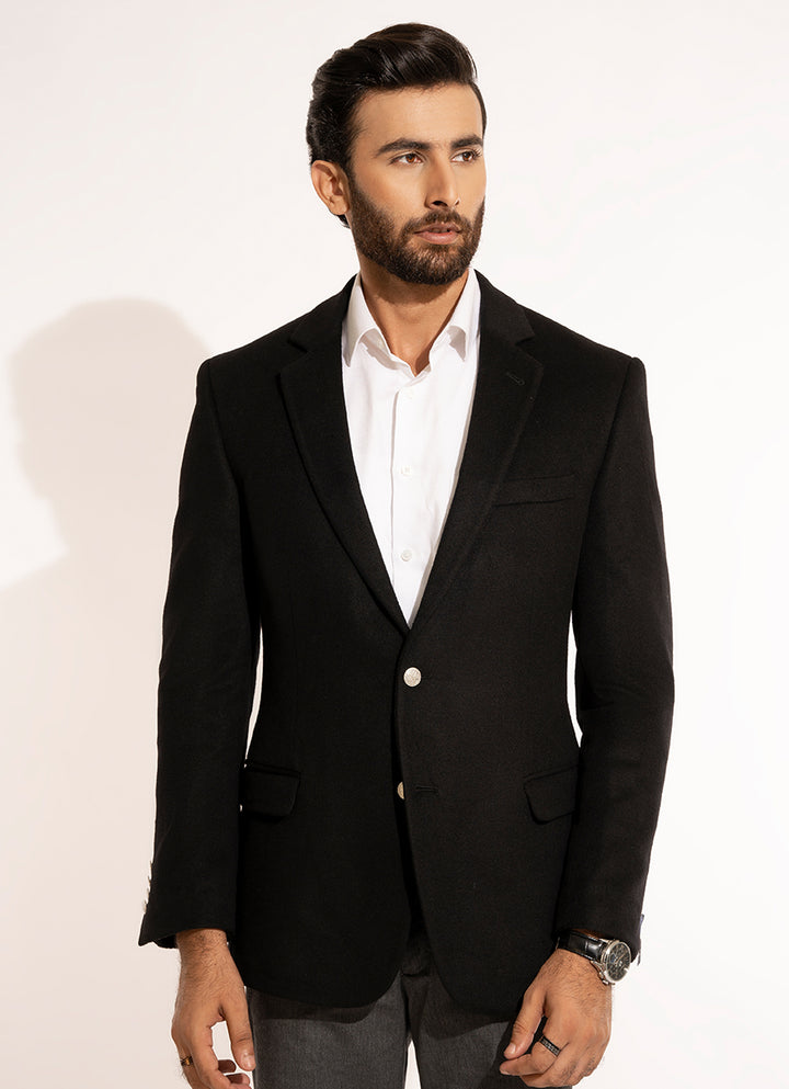 2210-05602-010-0-000 L-Jacket Woolen Fleece Poly Wool Black Winter 5
