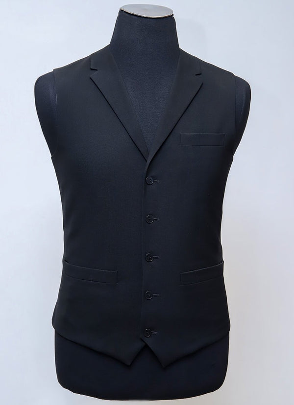 Vest - Exotic Black Plain